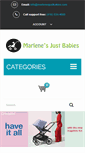 Mobile Screenshot of marlenesjustbabies.com